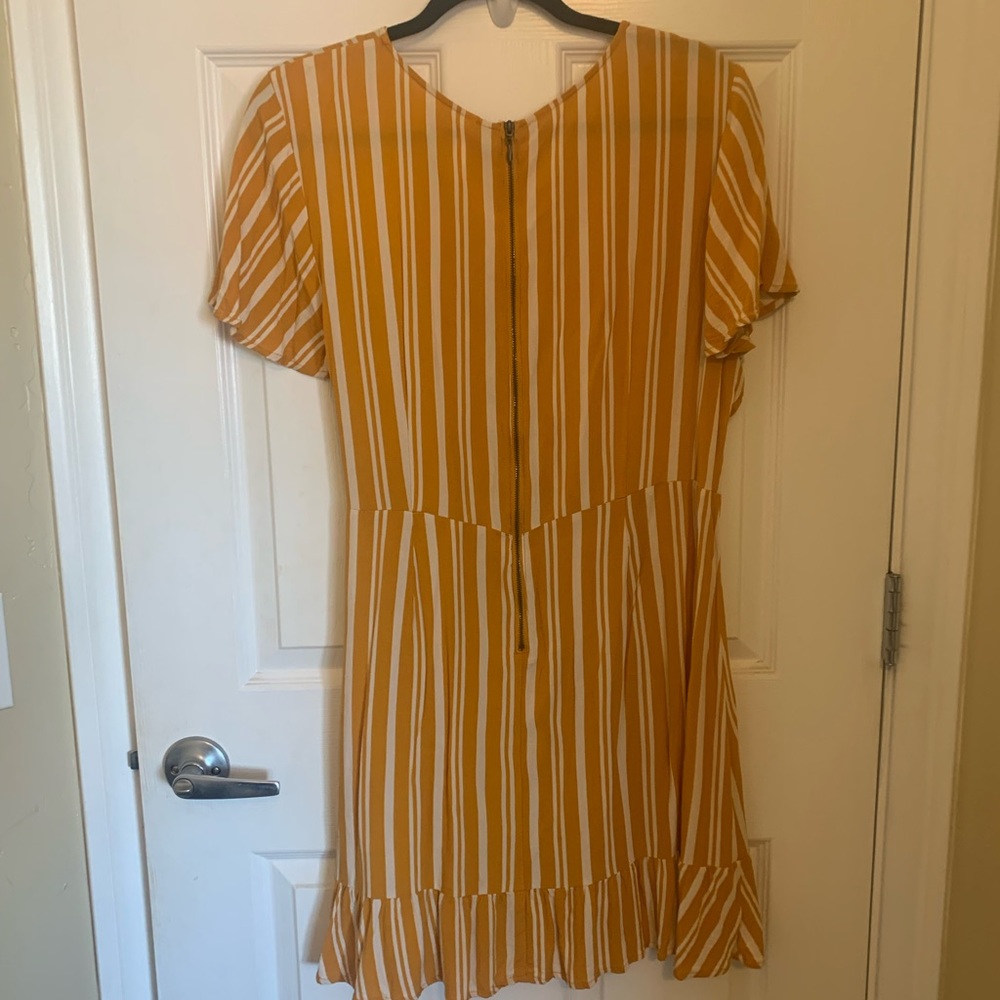 Wrap Ruffle Dress - Picture 2 of 3
